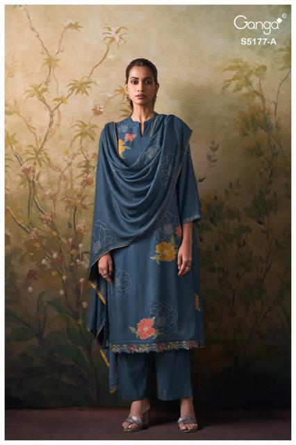 Ganga erem 5177 dress materials wholesale online